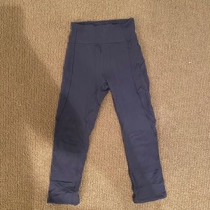 Slate/Navy Blue Lululemon Aligns Size 2 (Older)